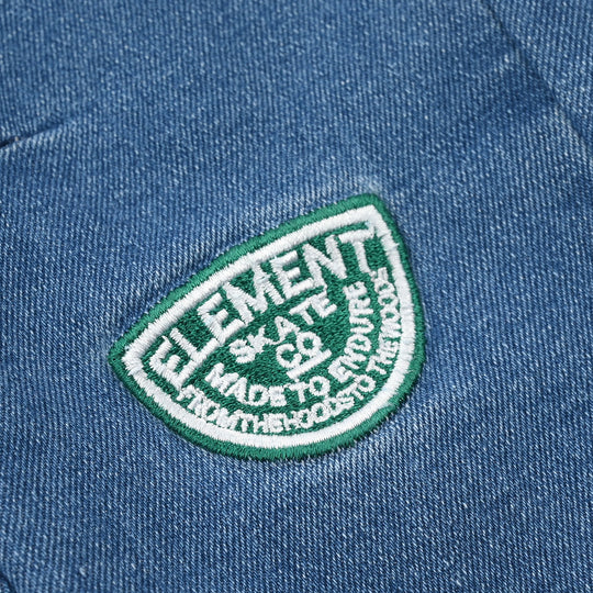 Boys Denim Stretch Pants (Skate Ramp) - Mid Blue