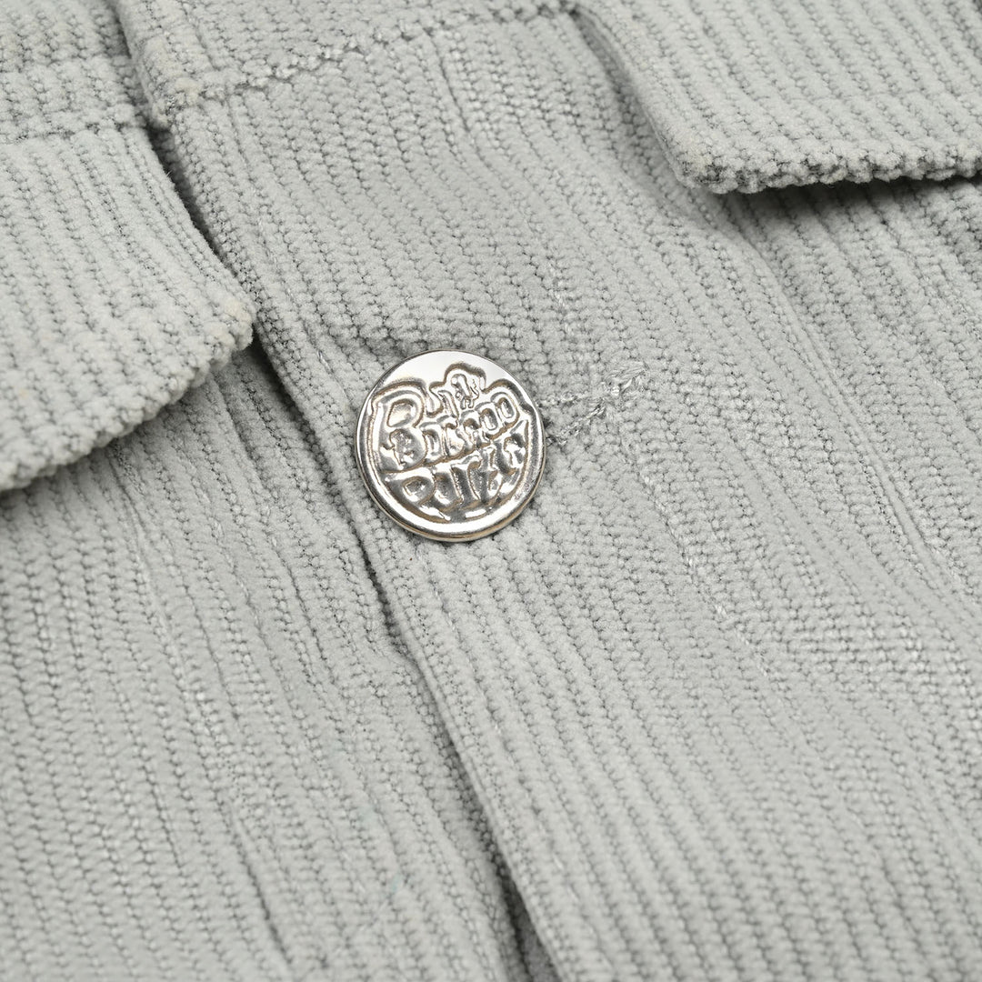 Infant Boys Corduroy Jacket Smile Face - Grey