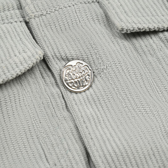 Infant Boys Corduroy Jacket Smile Face - Grey