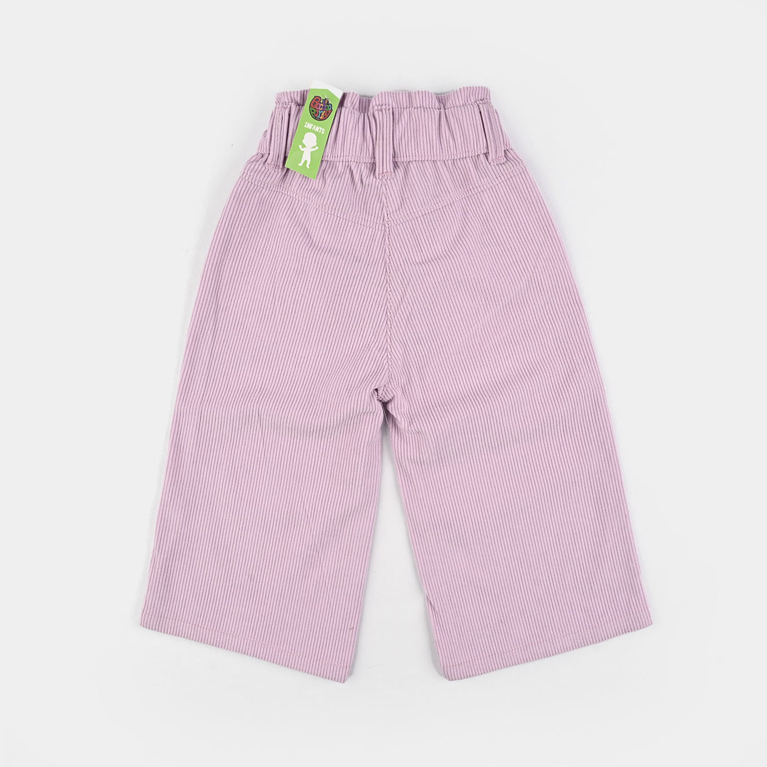 Infant Girls Corduroy Pant Paper - Pink