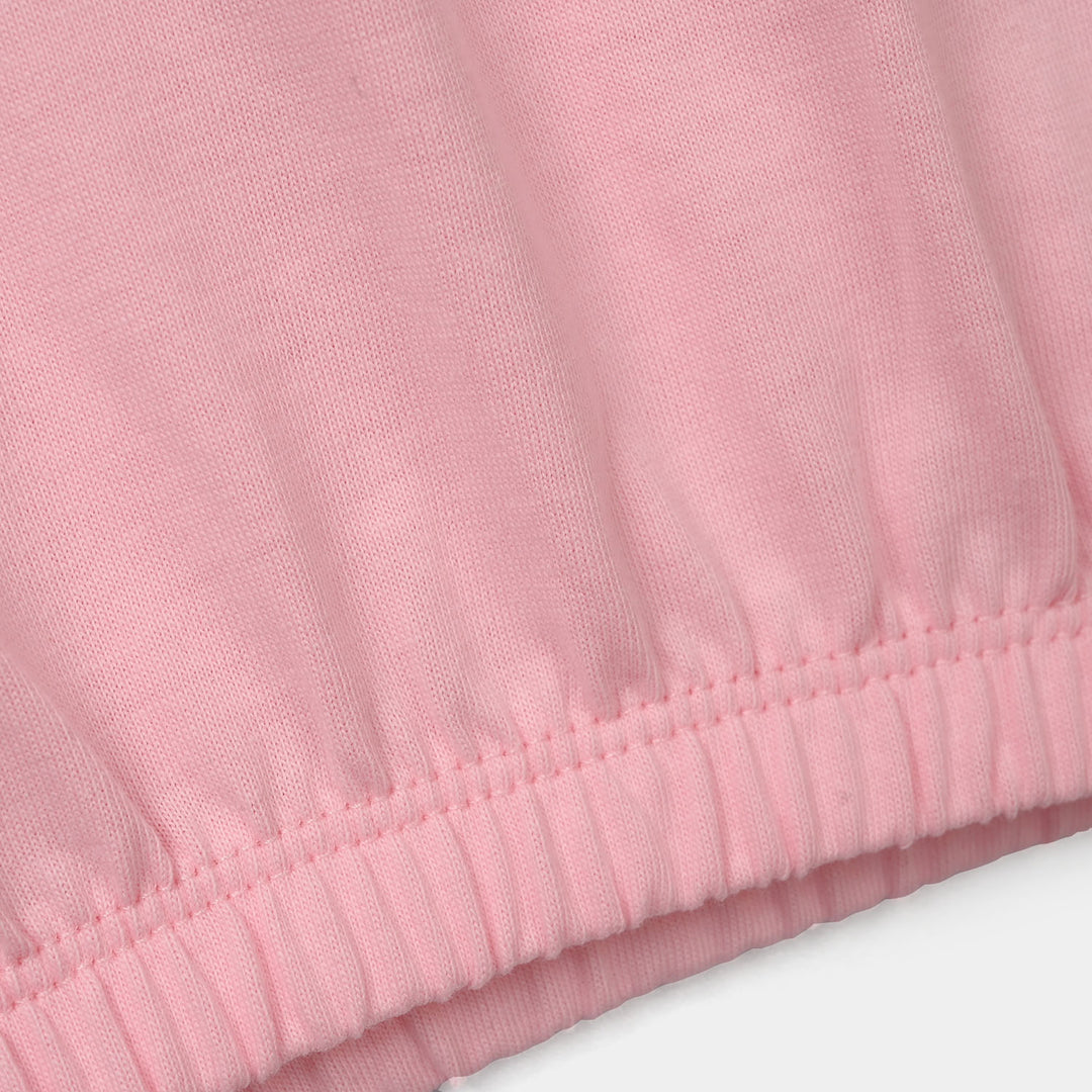 Girls Cotton Jersey T-Shirt (Barbie) - Pink