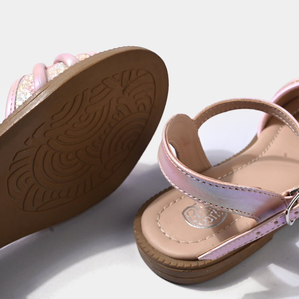 Girls Sandal 222-2-Peach