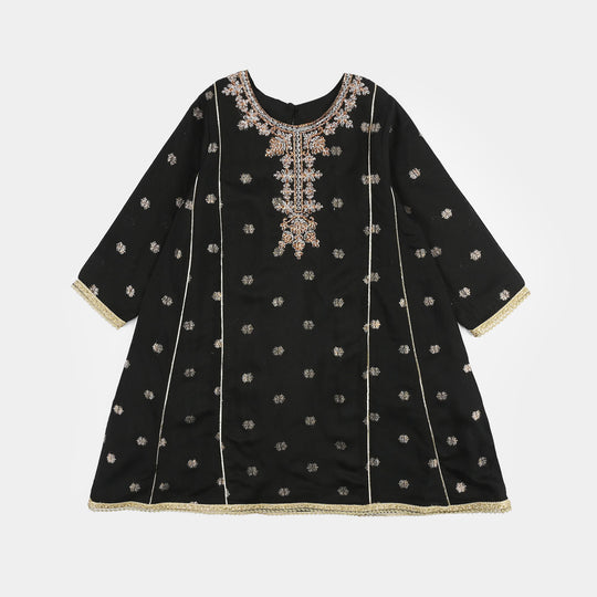 Teens Girls Jacquard 3-Piece Set (Jewel) - Black