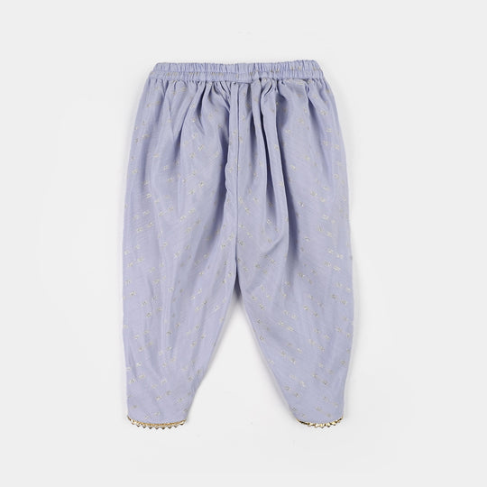 Infant Girls Jacquard 2-Pc Set (Gota Rani) - Lilac