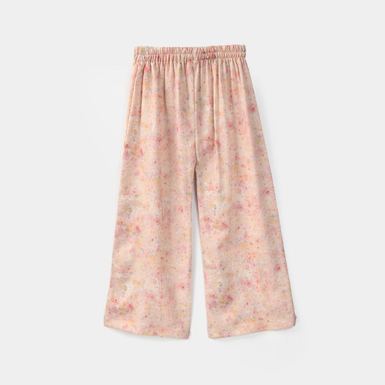 Girls Cotton CO-Ord Set - Multi