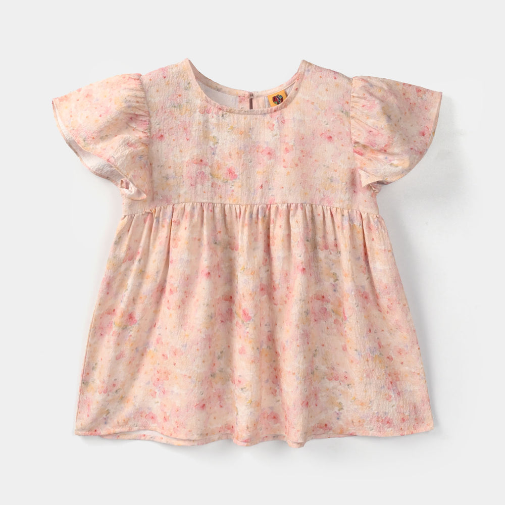 Girls Cotton CO-Ord Set - Multi