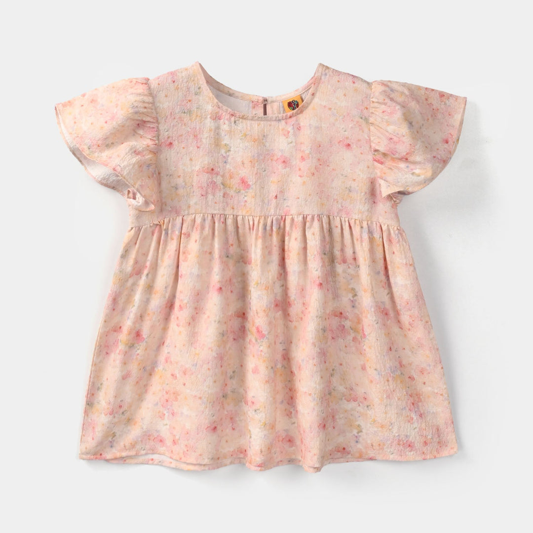 Girls Cotton CO-Ord Set - Multi