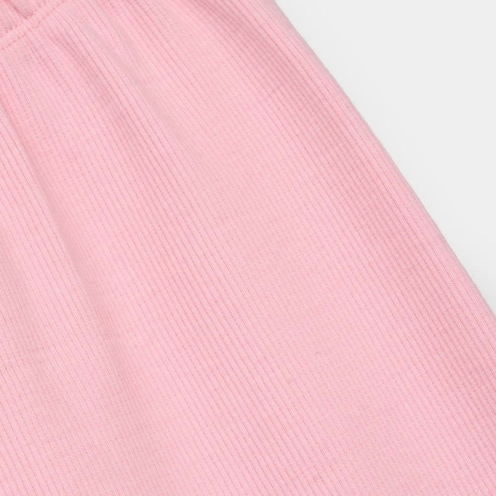 Girls Rib TIGHTS-CANDY Pink