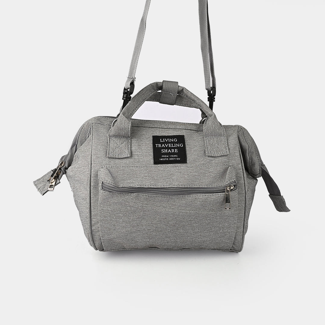 Premium Multifunction Mother Bag – Grey