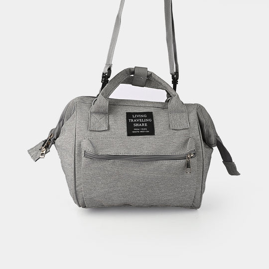 Premium Multifunction Mother Bag – Grey