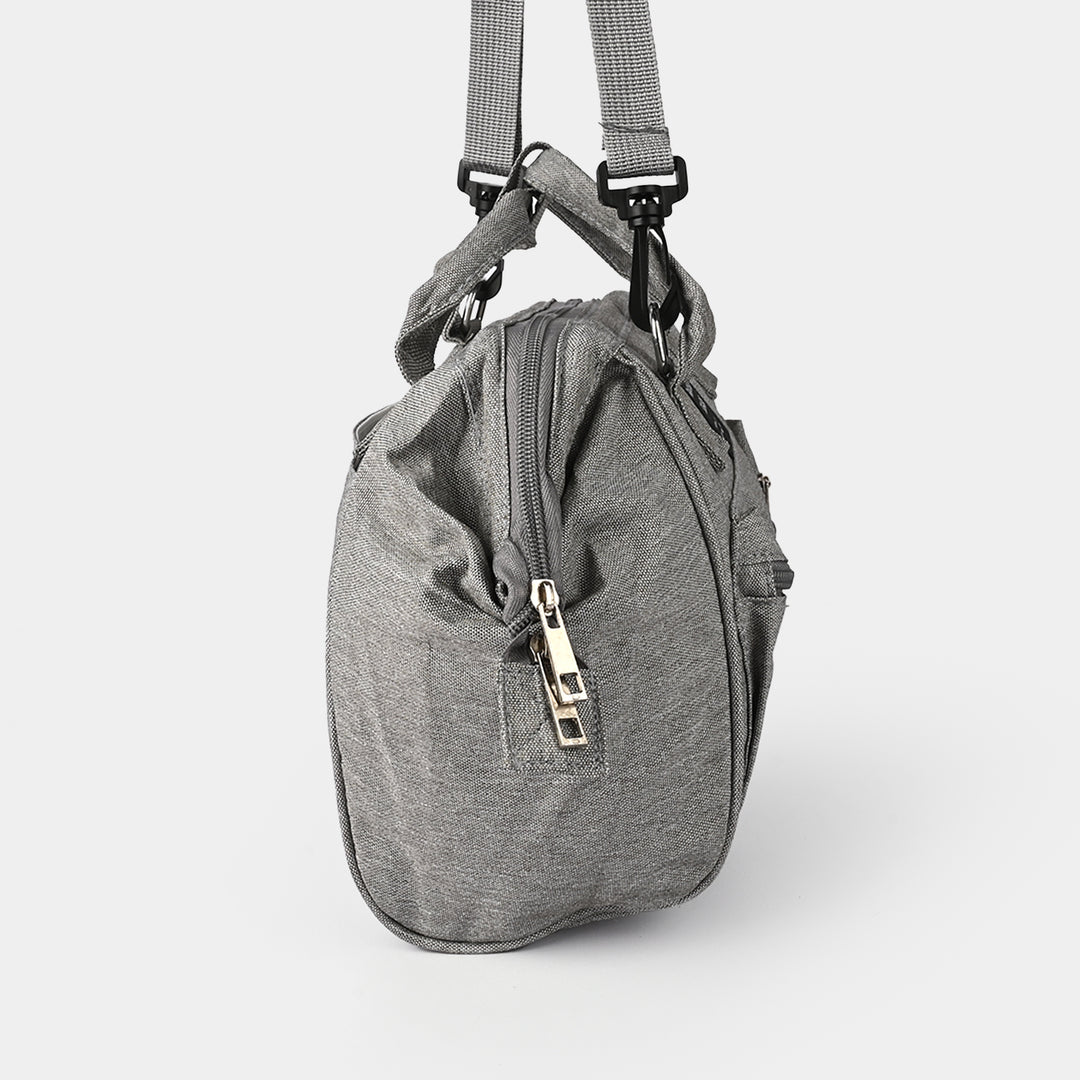 Premium Multifunction Mother Bag – Grey