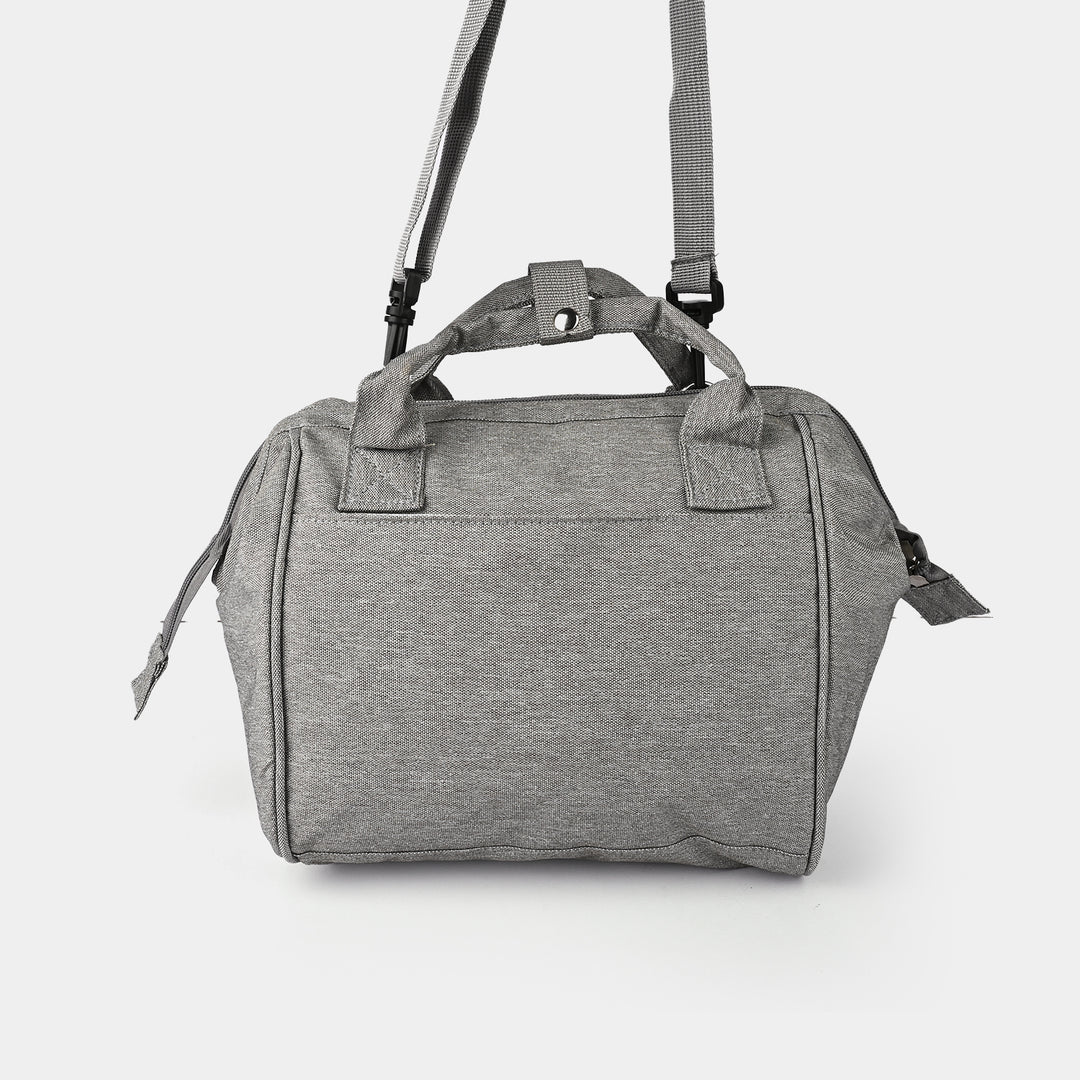 Premium Multifunction Mother Bag – Grey