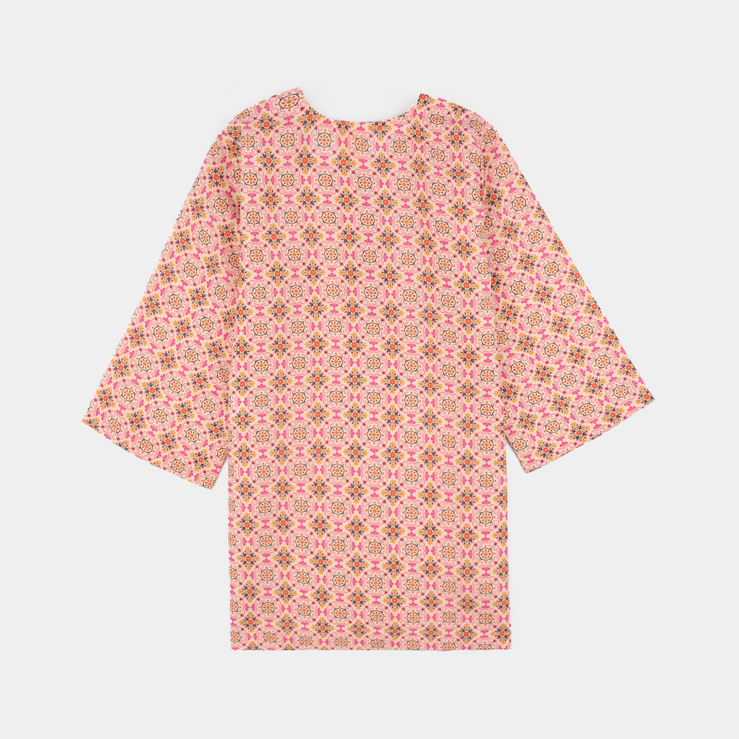 Teens Girls Polyester Printed 2Pcs -Multi