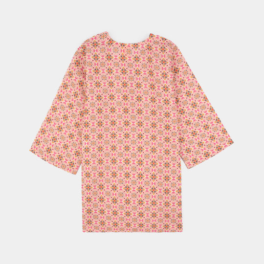 Teens Girls Polyester Printed 2Pcs -Multi
