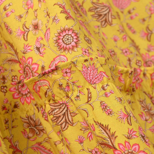 Girls Cotton Printed 2Pcs - Multi