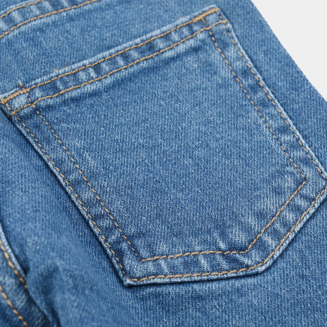 Infant Boys Denim Viscose Pant Basic-Mid Blue