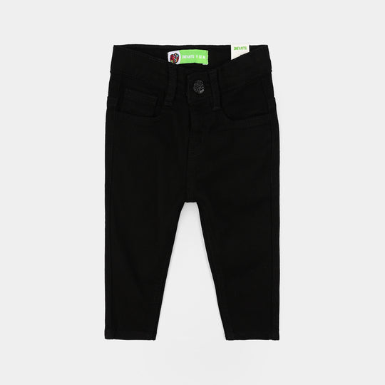 Infant Boys Denim Viscose Pant Basic-BLACK