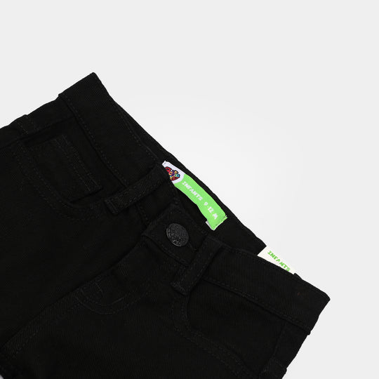 Infant Boys Denim Viscose Pant Basic-BLACK