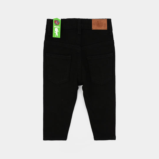 Infant Boys Denim Viscose Pant Basic-BLACK
