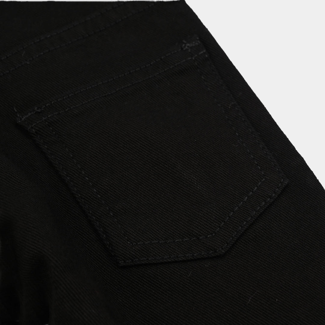 Infant Boys Denim Viscose Pant Basic-BLACK