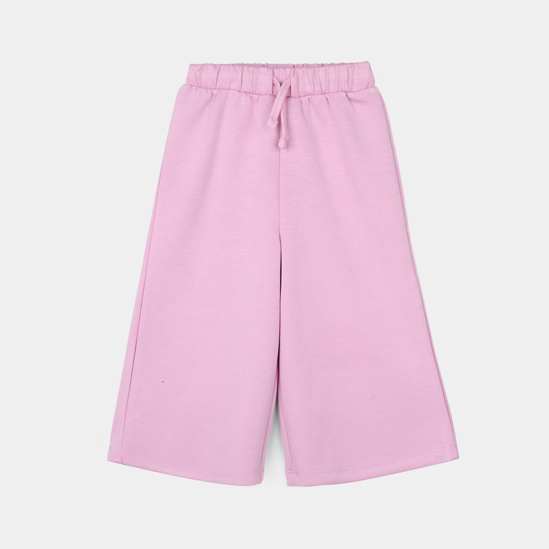 Infant Girls Fleece 2 Piece Suit LOVE YOUR SELF-Purple