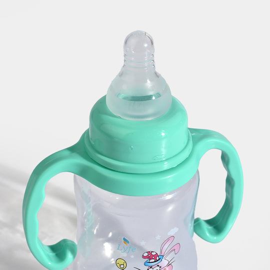 Lyfe Baby Plastic Feeding Bottle 5Oz |150ml |Basic Natural Green
