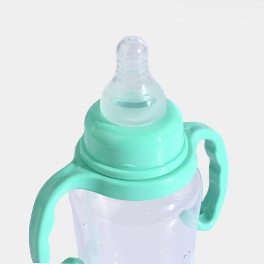 Lyfe Baby Plastic Feeding Bottle 9Oz |280ml |Natural Green