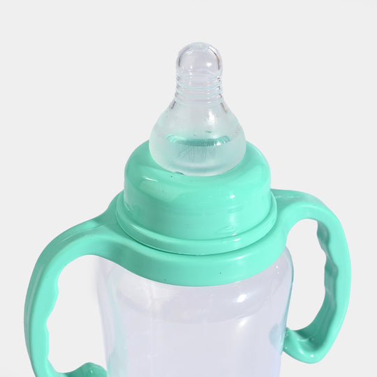 Lyfe Baby Plastic Feeding Bottle 9Oz |280ml |Natural Green