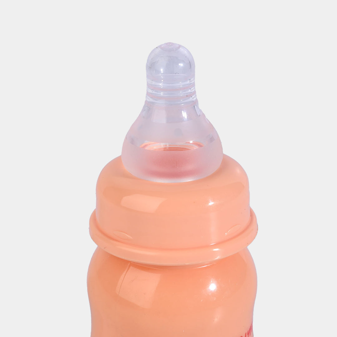 Lyfe Baby Plastic Feeding Bottle 2Oz |60ml |Orange