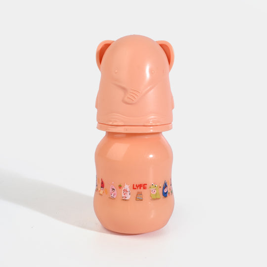 Lyfe Baby Plastic Feeding Bottle 2Oz |60ml |Orange