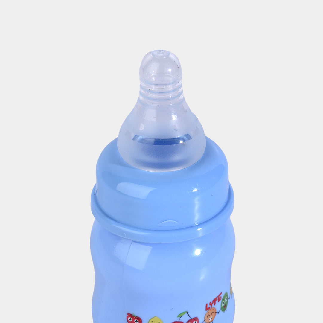 Lyfe Baby Plastic Feeding Bottle 2Oz |60ml |Blue