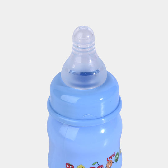 Lyfe Baby Plastic Feeding Bottle 2Oz |60ml |Blue