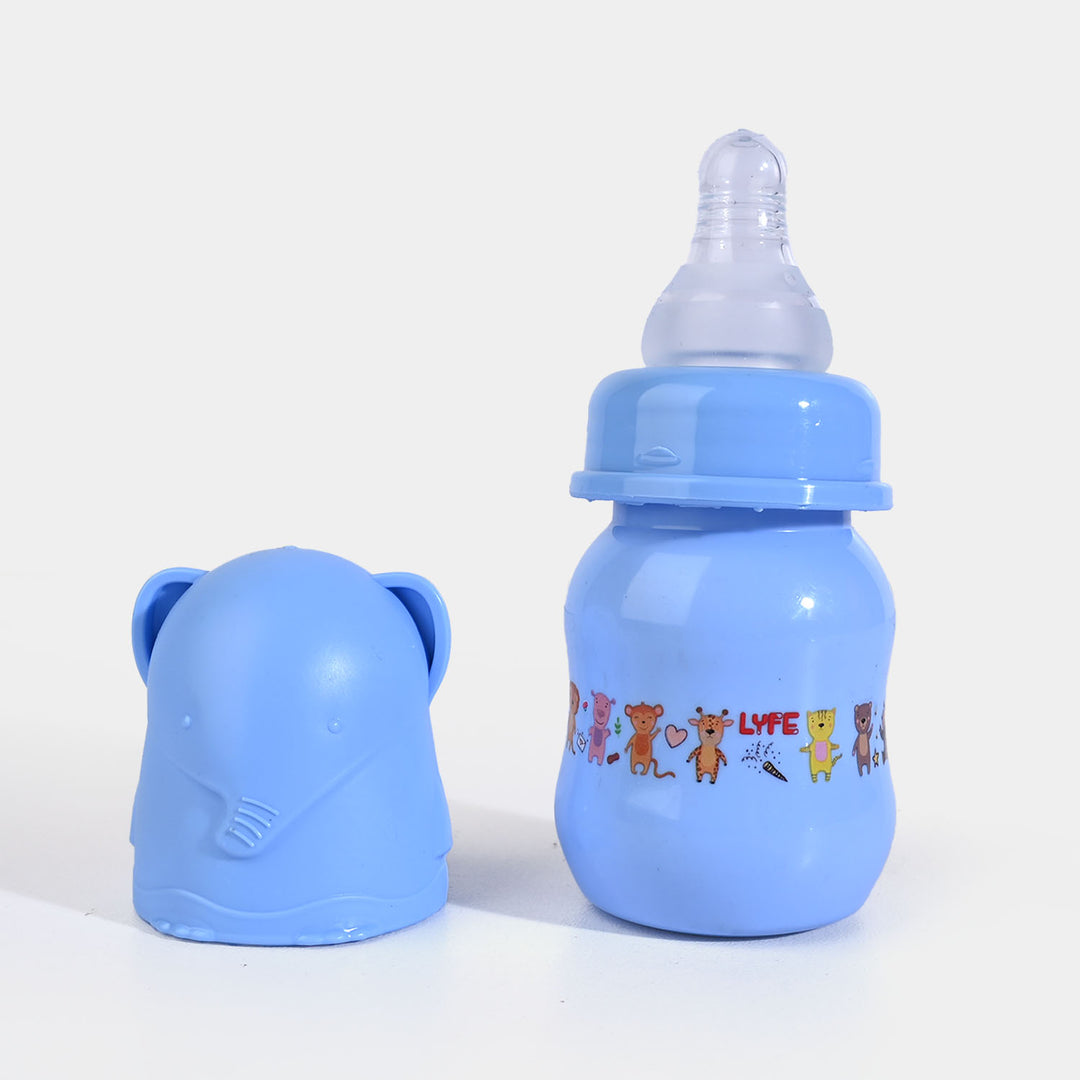 Lyfe Baby Plastic Feeding Bottle 2Oz |60ml |Blue
