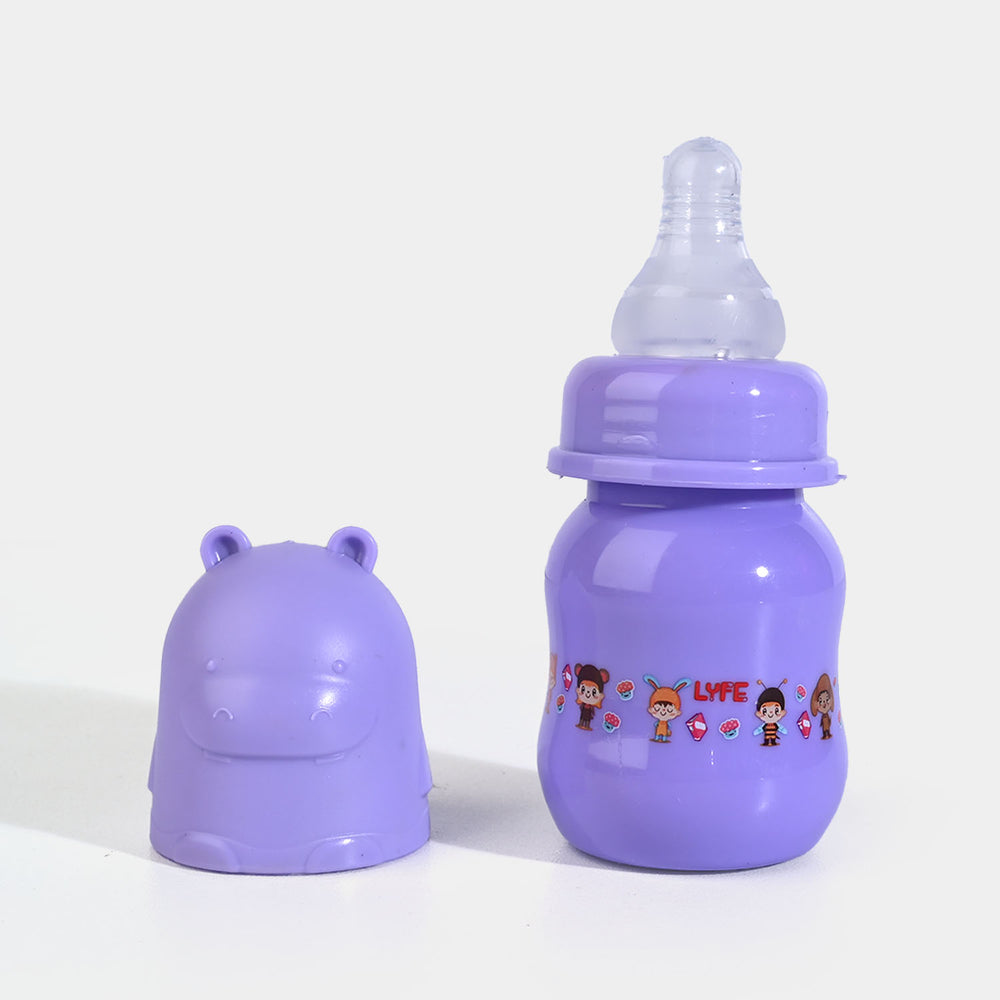 Lyfe Baby Plastic Feeding Bottle 2Oz |60ml |Purple