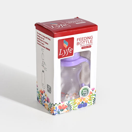 Lyfe Baby Plastic Feeding Mug 5Oz |150ml |Purple