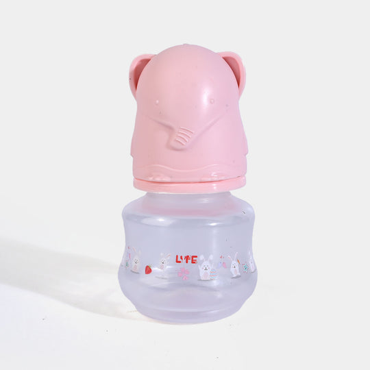 Lyfe Baby Plastic Feeding Bottle 2Oz |60ml |Pink