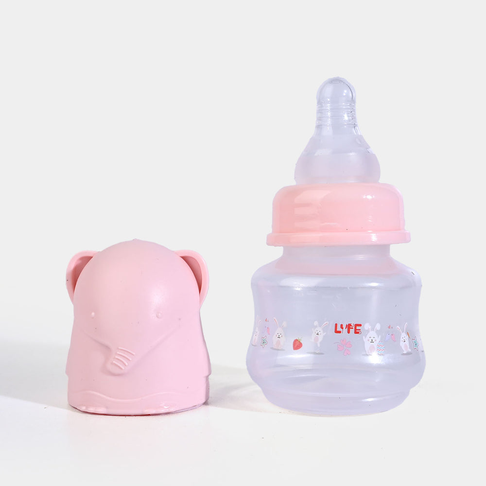 Lyfe Baby Plastic Feeding Bottle 2Oz |60ml |Pink