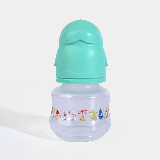 Lyfe Baby Plastic Feeding Bottle 2Oz |60ml |Green