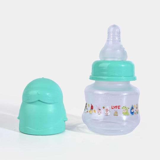 Lyfe Baby Plastic Feeding Bottle 2Oz |60ml |Green
