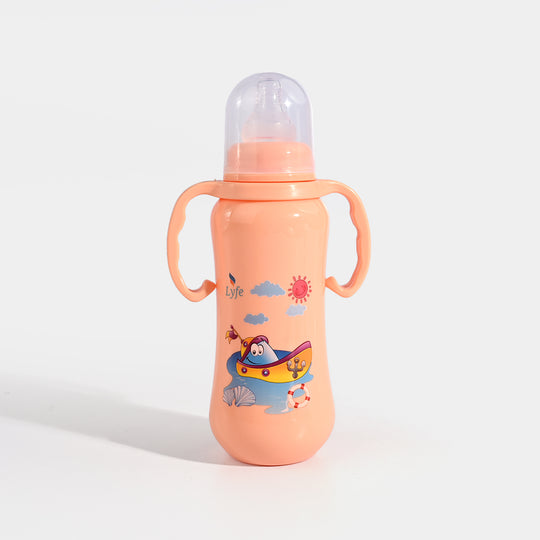Feeding Bottle 9Oz 280ml Basic Orange 1002