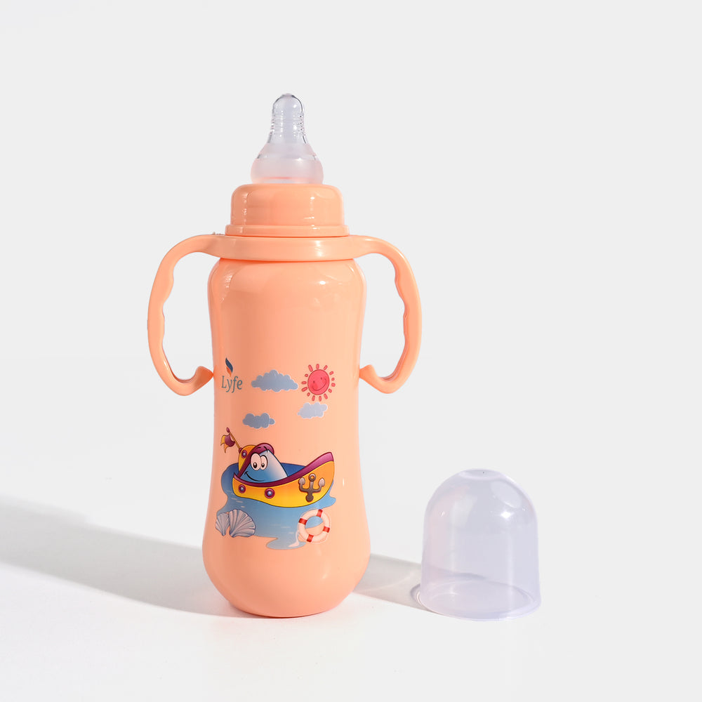 Feeding Bottle 9Oz 280ml Basic Orange 1002