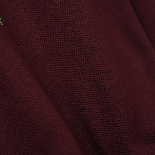 Girls Fleece Sweatshirt (Cutest Girl) - Maroon