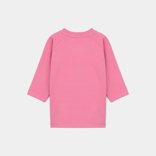 Infant Girls Cotton Interlock Suit KEEP ON GROWING-Pink