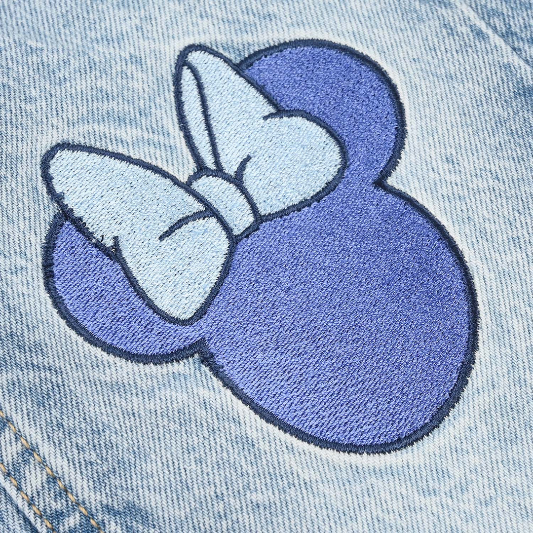 Infant Girls Denim Stretch PANT FACE-Blue