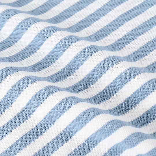 Boys Yarn Dyed T-Shirt Adventure - Blue