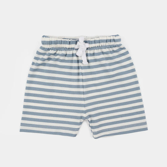 Infant Boys Cotton Jersey Mini Trip Infant Knitted Suits - Blue