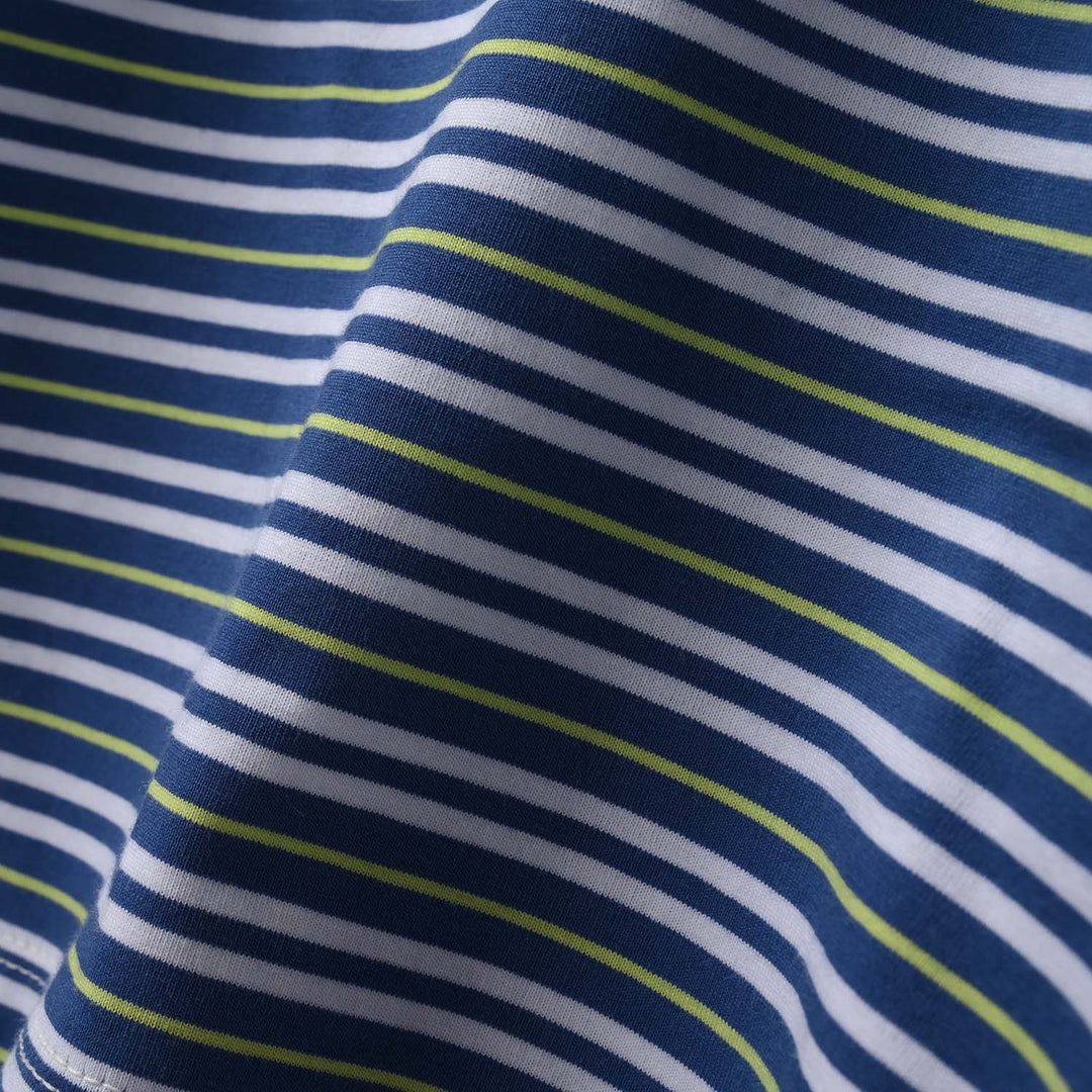 Infant Boys Yarn Dyed T-Shirt - Blue