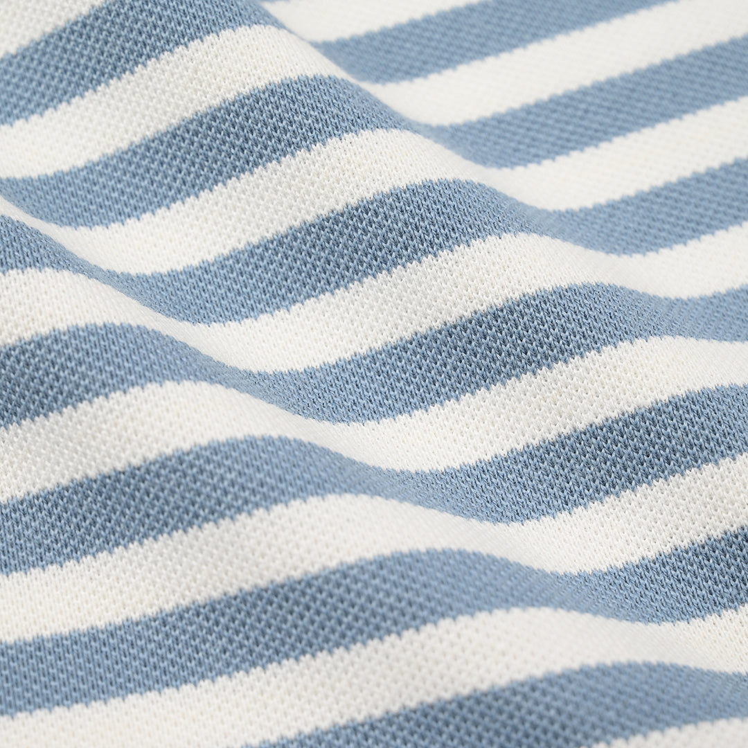 Infant Boys Yard Dyed Round Neck T-Shirt - Blue