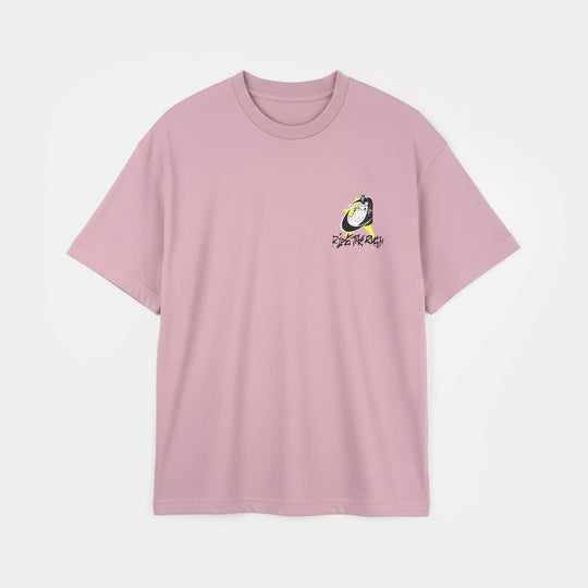 Boys Cotton Jersey T-Shirt (RIDE THE RUSH) - Elderberry