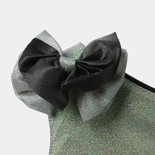 Infant Girls Organza Fancy Frock - Green